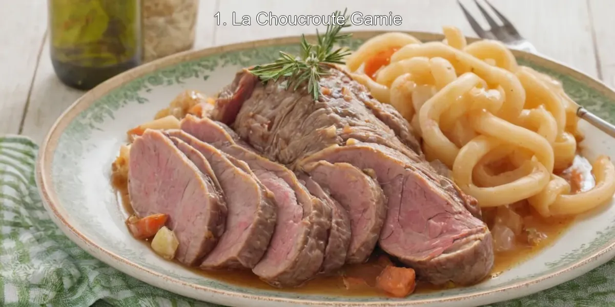 1. La Choucroute Garnie