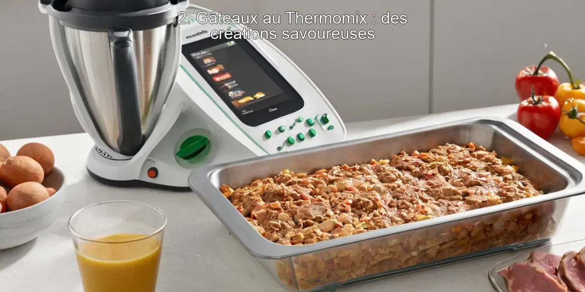 2. Gâteaux au Thermomix : des créations savoureuses