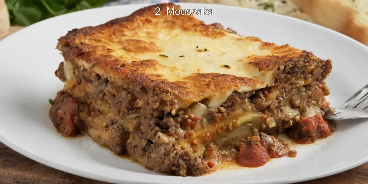 2. Moussaka