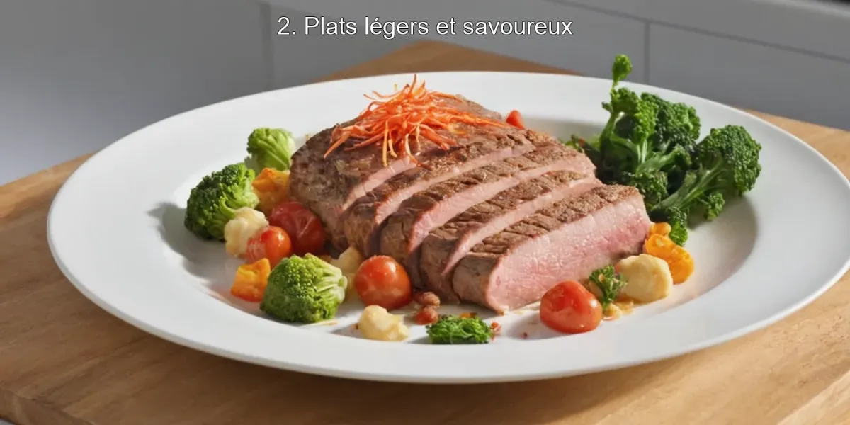 2. Plats légers et savoureux