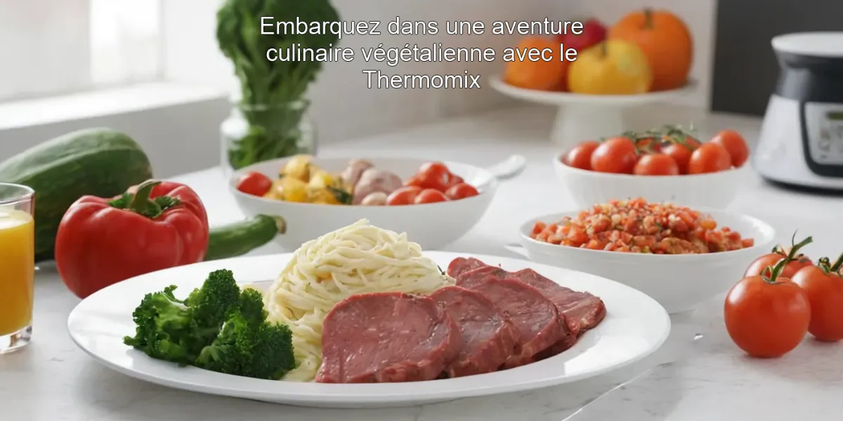 Embarquez dans une aventure culinaire végétalienne avec le Thermomix