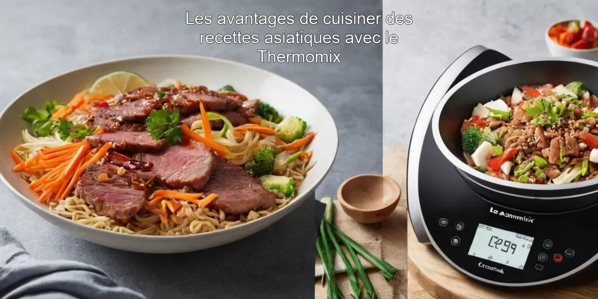 Les avantages de cuisiner des recettes asiatiques avec le Thermomix