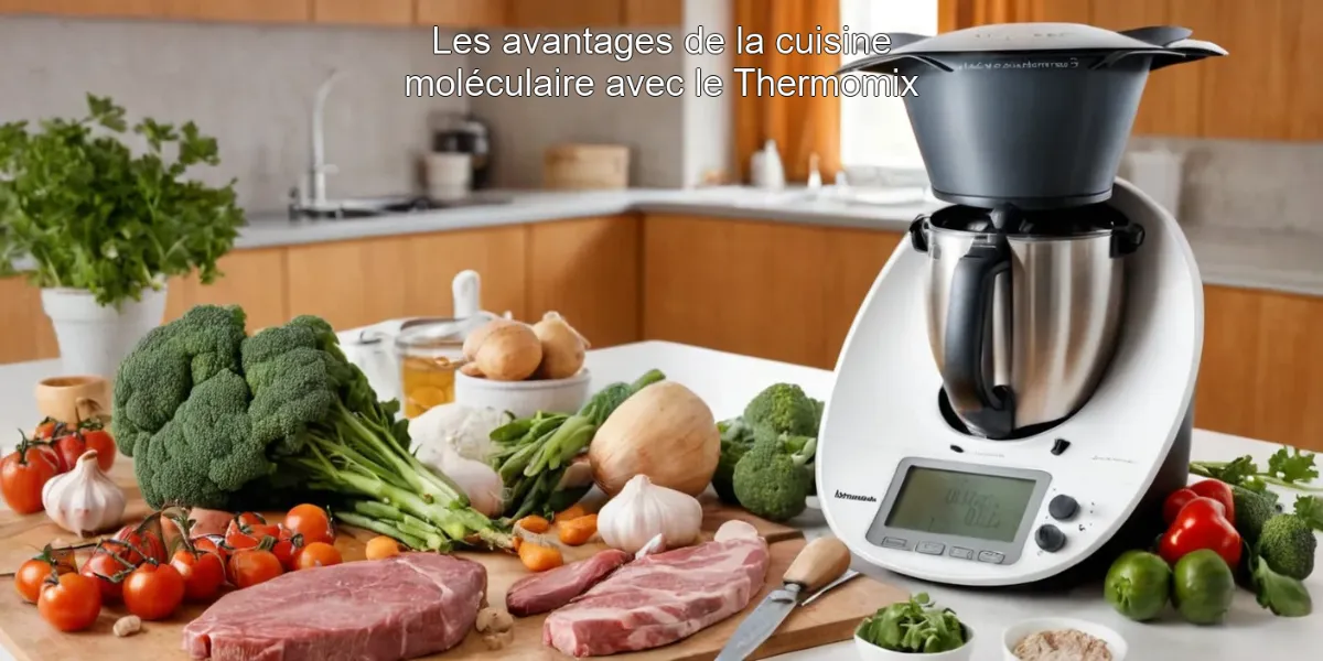 Les avantages de la cuisine moléculaire avec le Thermomix