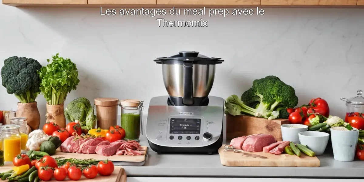 Les avantages du meal prep avec le Thermomix