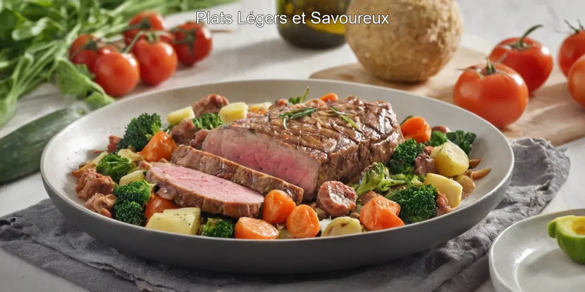 Plats Légers et Savoureux