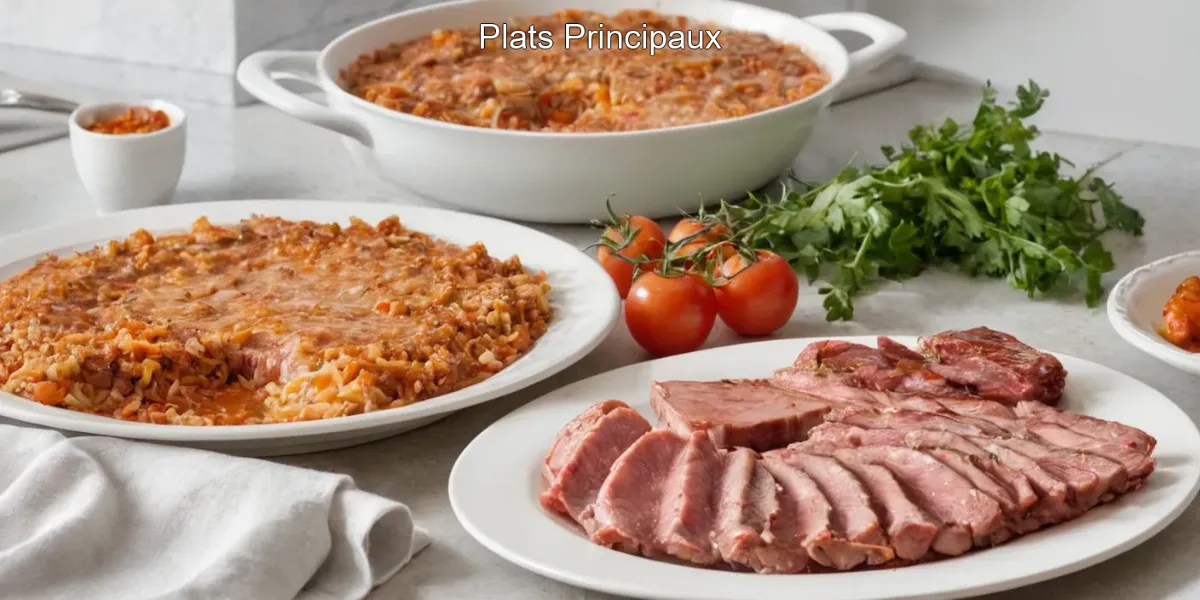 Plats Principaux