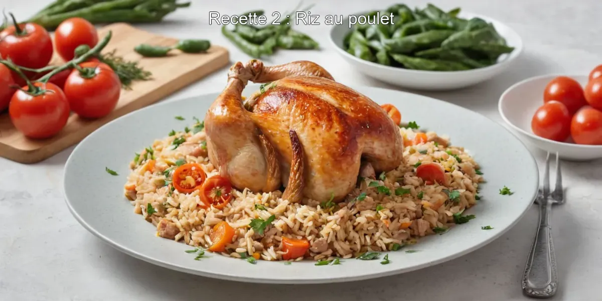 Recette 2 : Riz au poulet