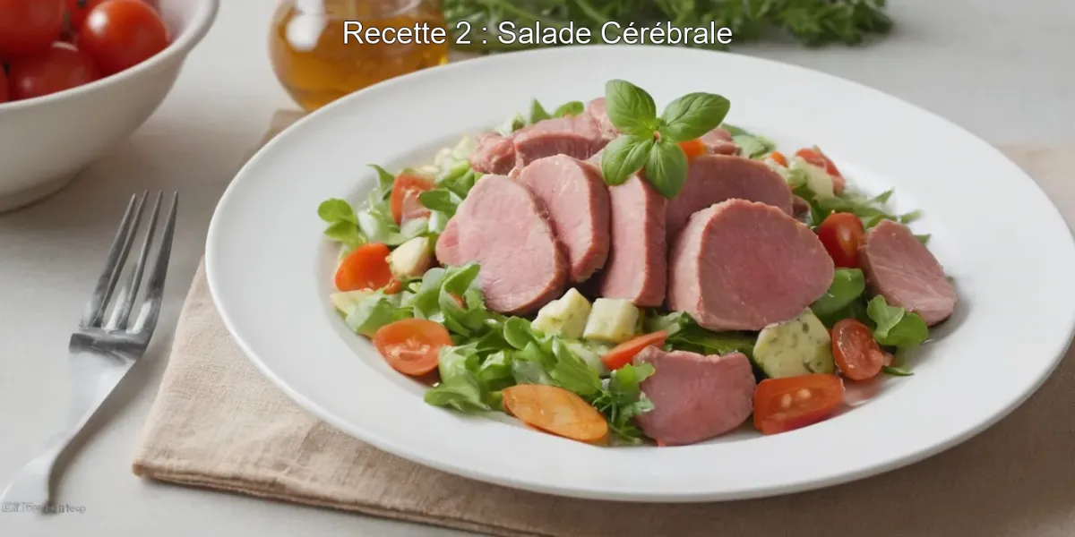 Recette 2 : Salade Cérébrale