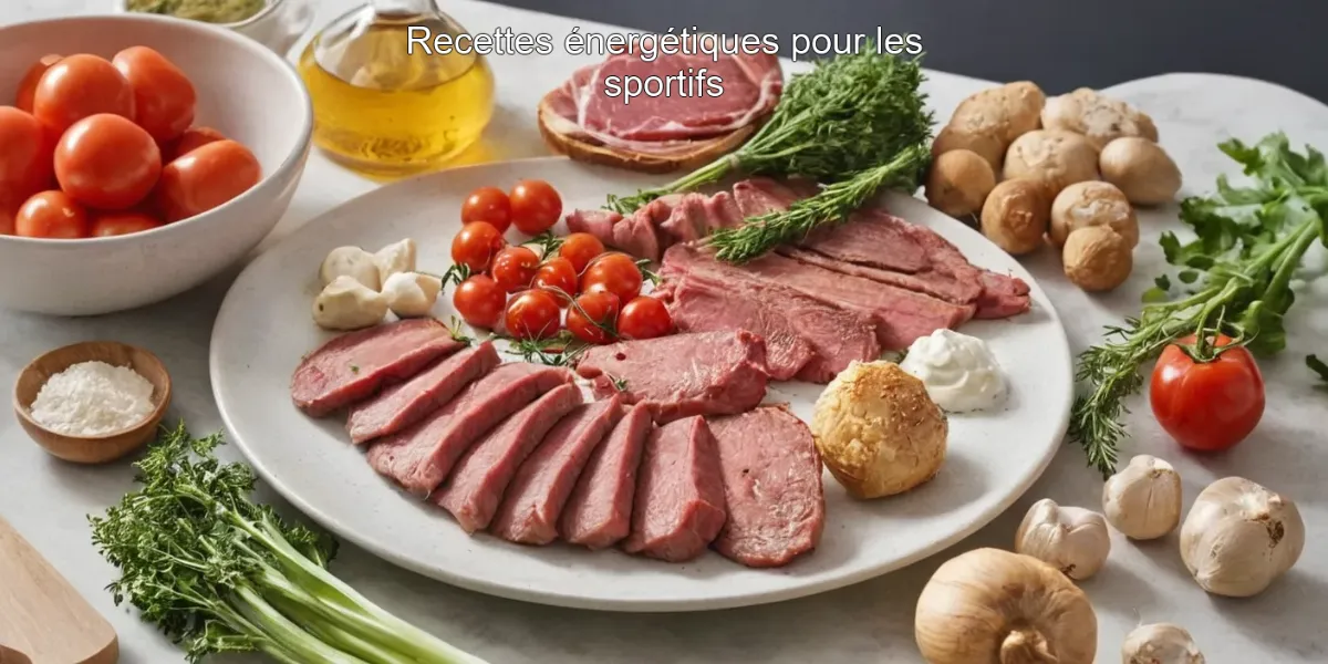 Recettes énergétiques pour les sportifs