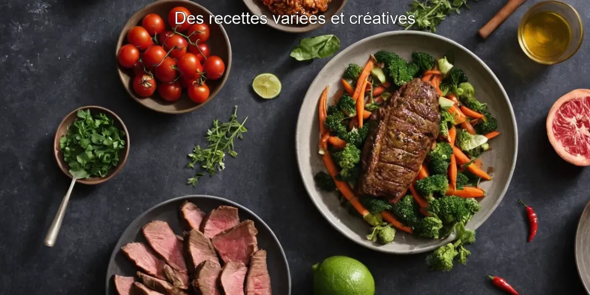 Des recettes variées et créatives