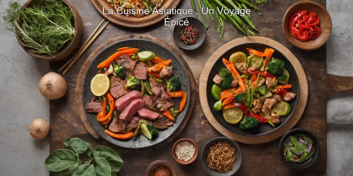 La Cuisine Asiatique : Un Voyage Épicé