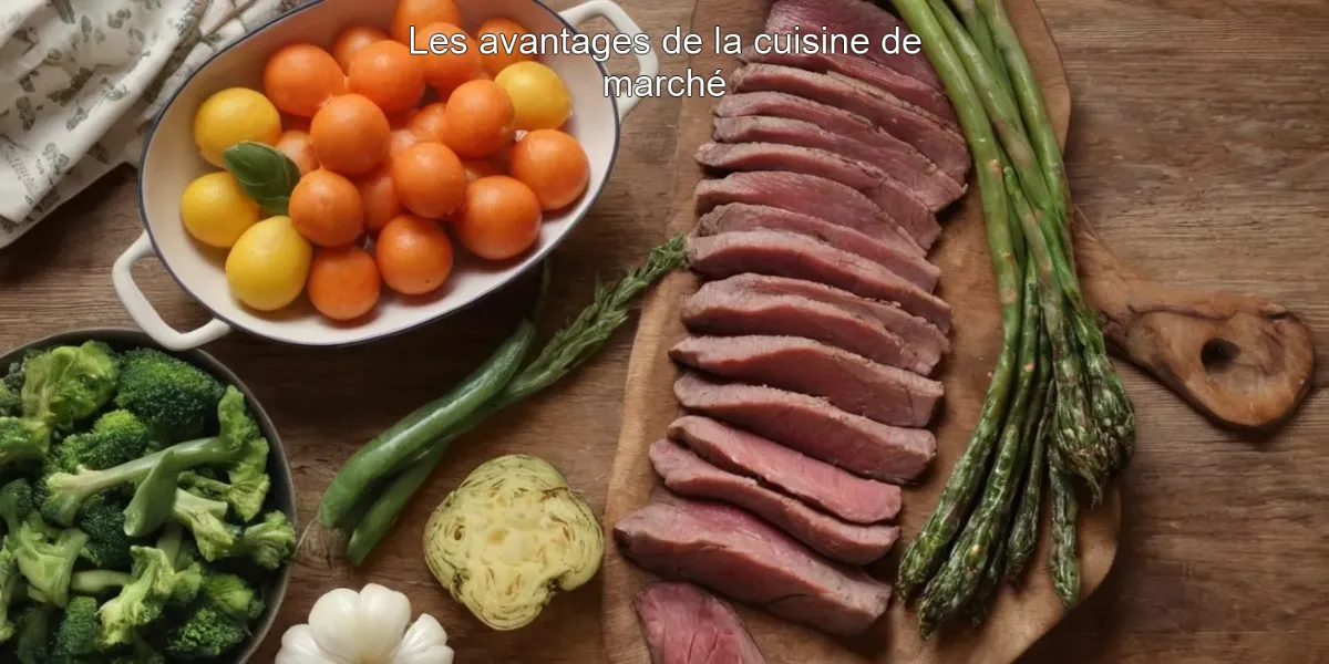 Les avantages de la cuisine de marché