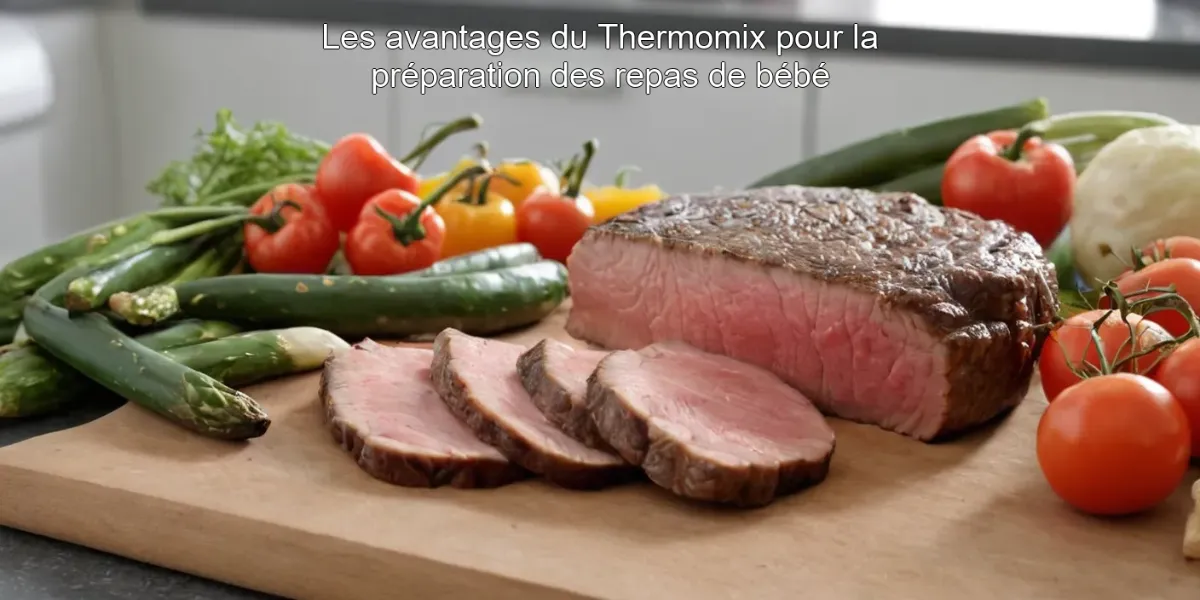 Les avantages du Thermomix pour la préparation des repas de bébé