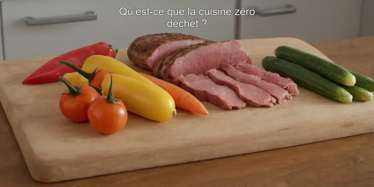 Qu’est-ce que la cuisine zéro déchet ?