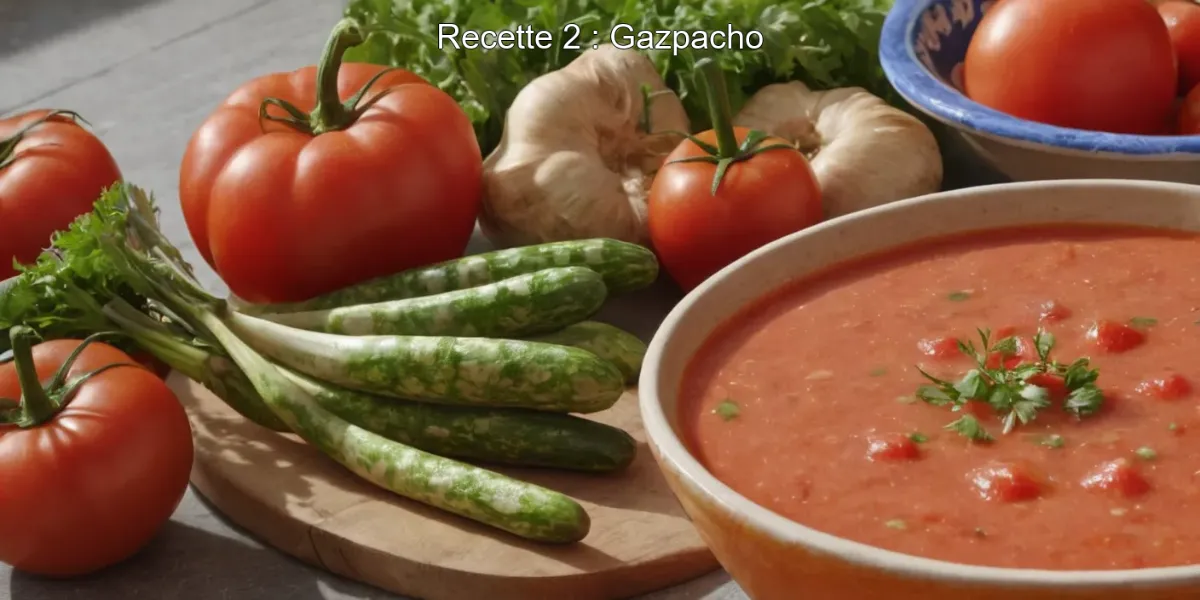 Recette 2 : Gazpacho