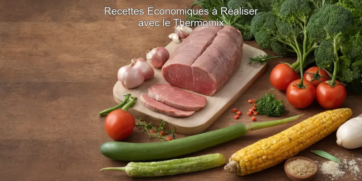 Recettes Économiques à Réaliser avec le Thermomix