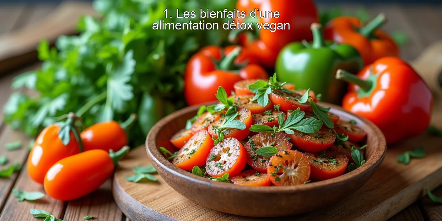 1. Les bienfaits d’une alimentation détox vegan