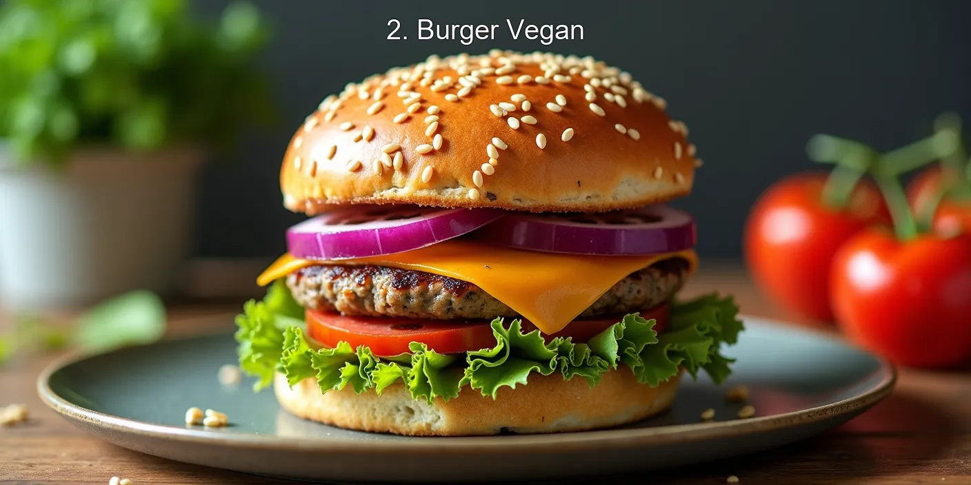 2. Burger Vegan