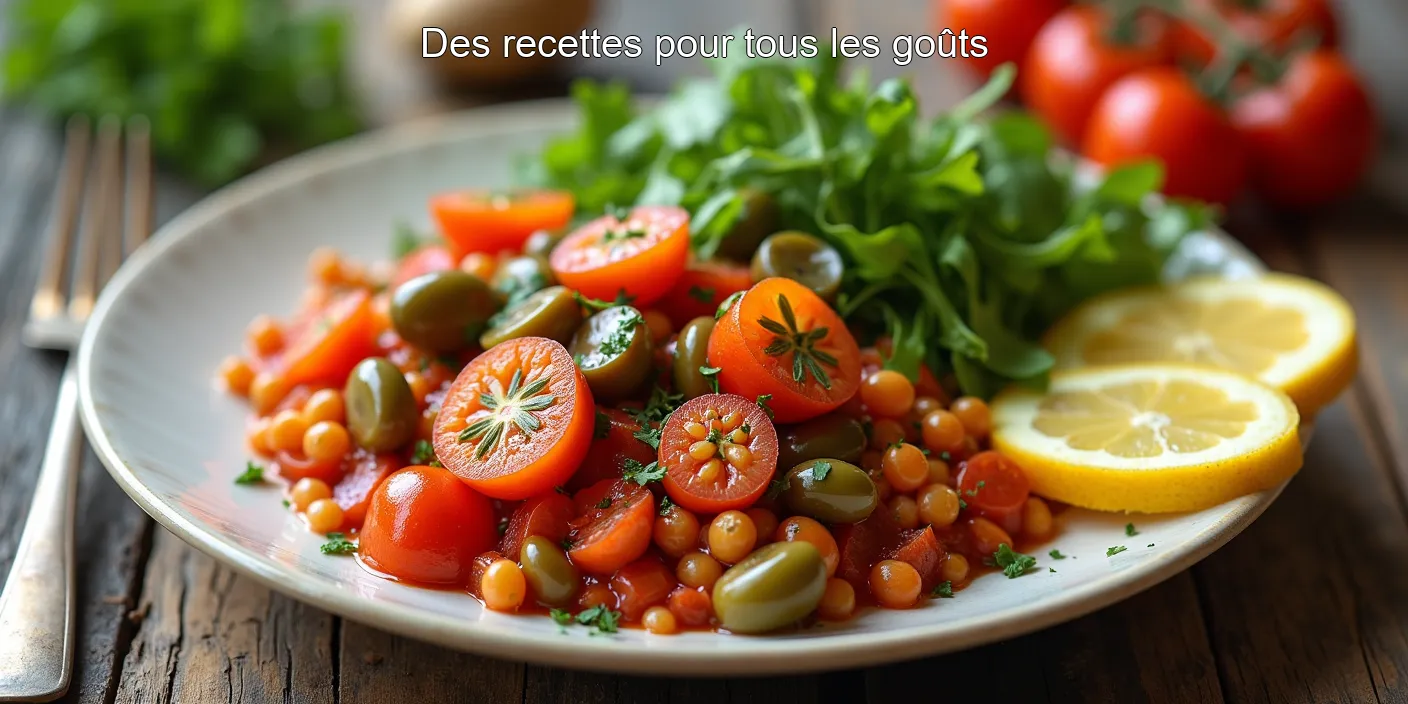 Des recettes pour tous les goûts