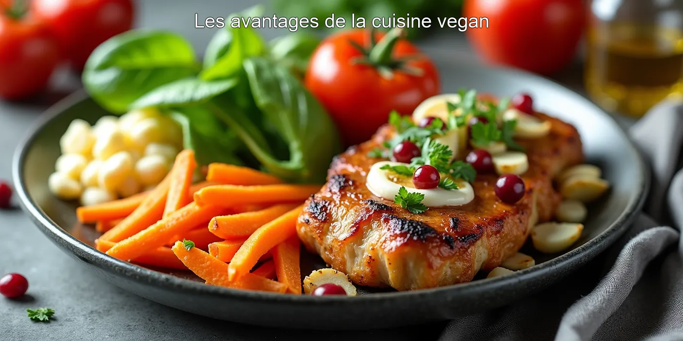 Les avantages de la cuisine vegan