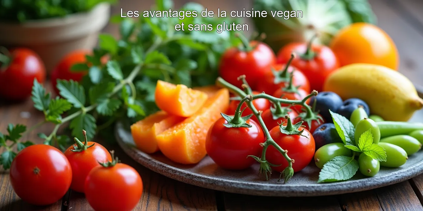 Les avantages de la cuisine vegan et sans gluten