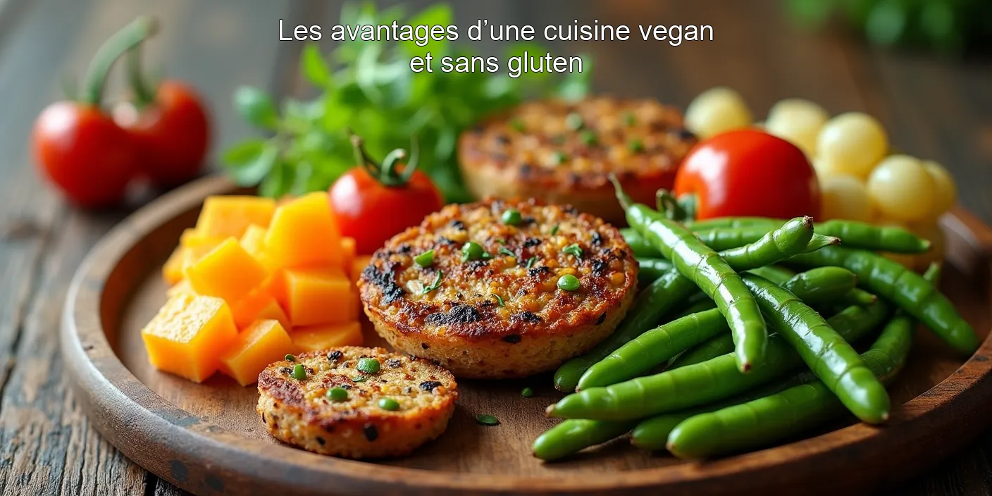 Les avantages d’une cuisine vegan et sans gluten