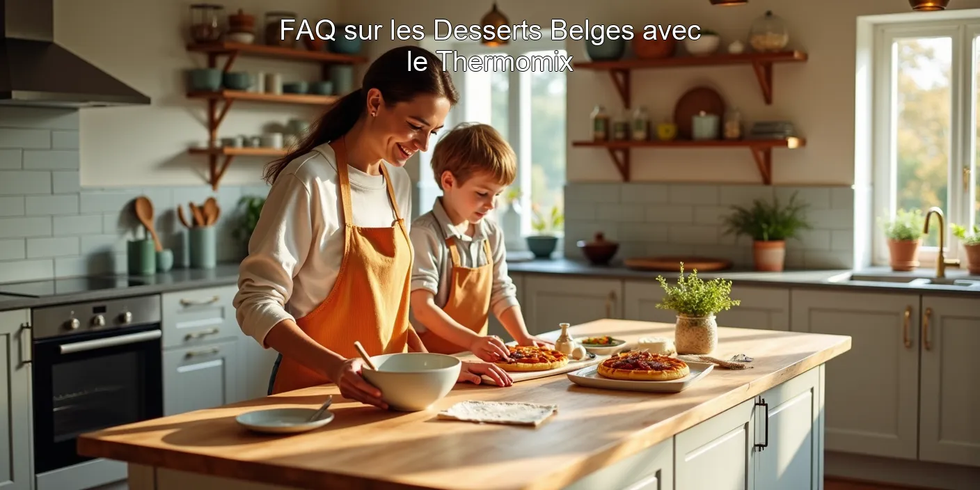 FAQ sur les Desserts Belges avec le Thermomix