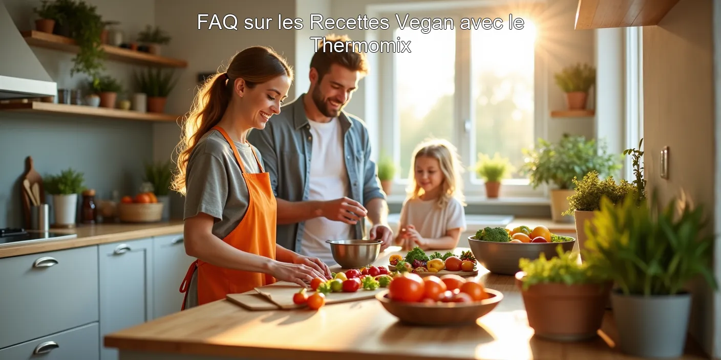 FAQ sur les Recettes Vegan avec le Thermomix