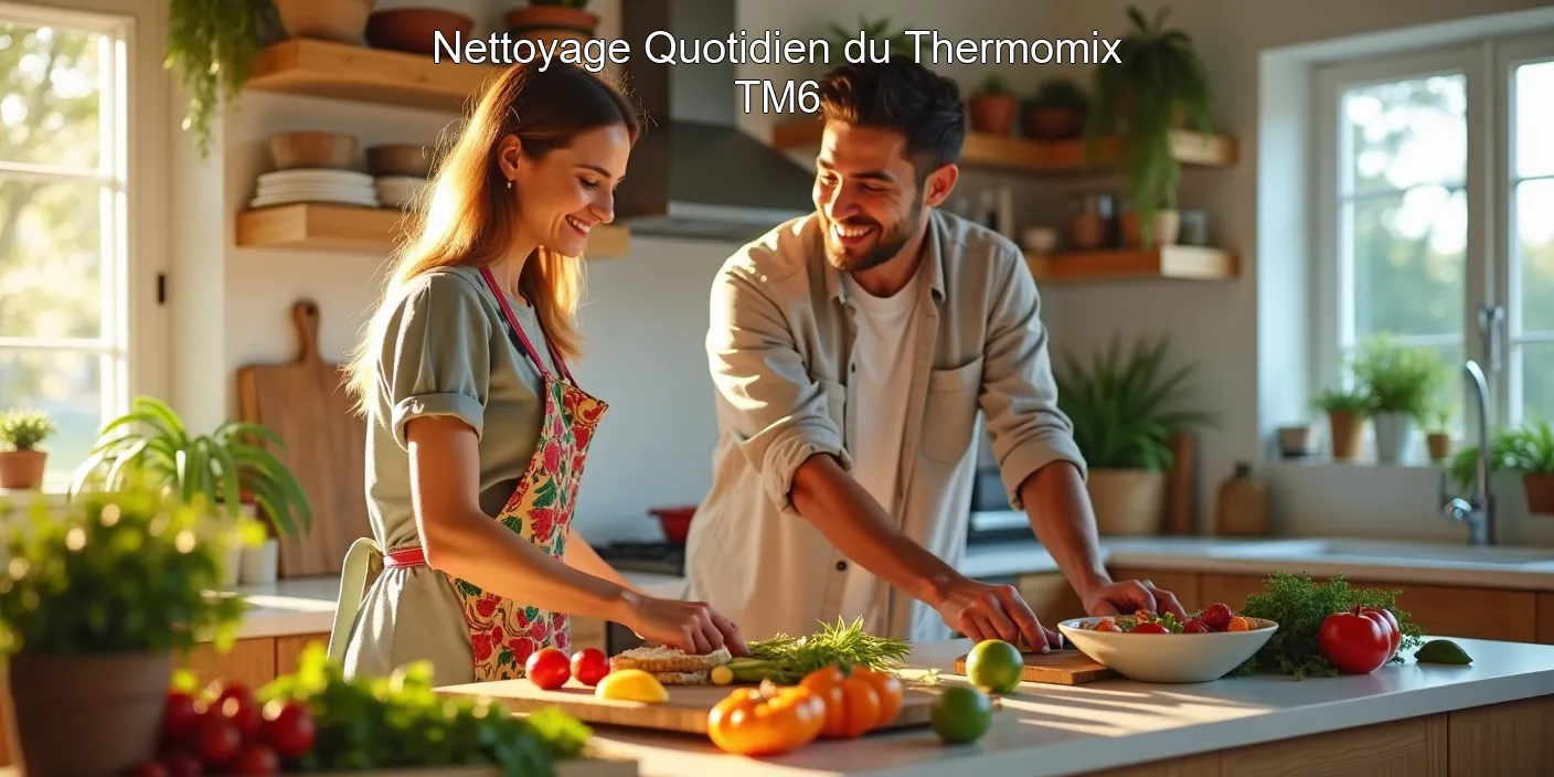 Nettoyage Quotidien du Thermomix TM6