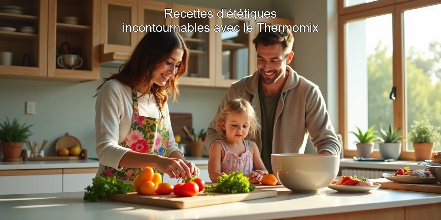 Recettes diététiques incontournables avec le Thermomix