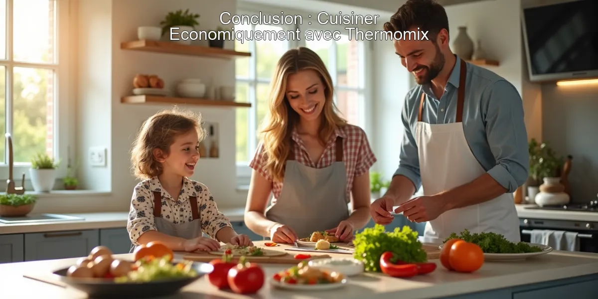 Conclusion : Cuisiner Economiquement avec Thermomix