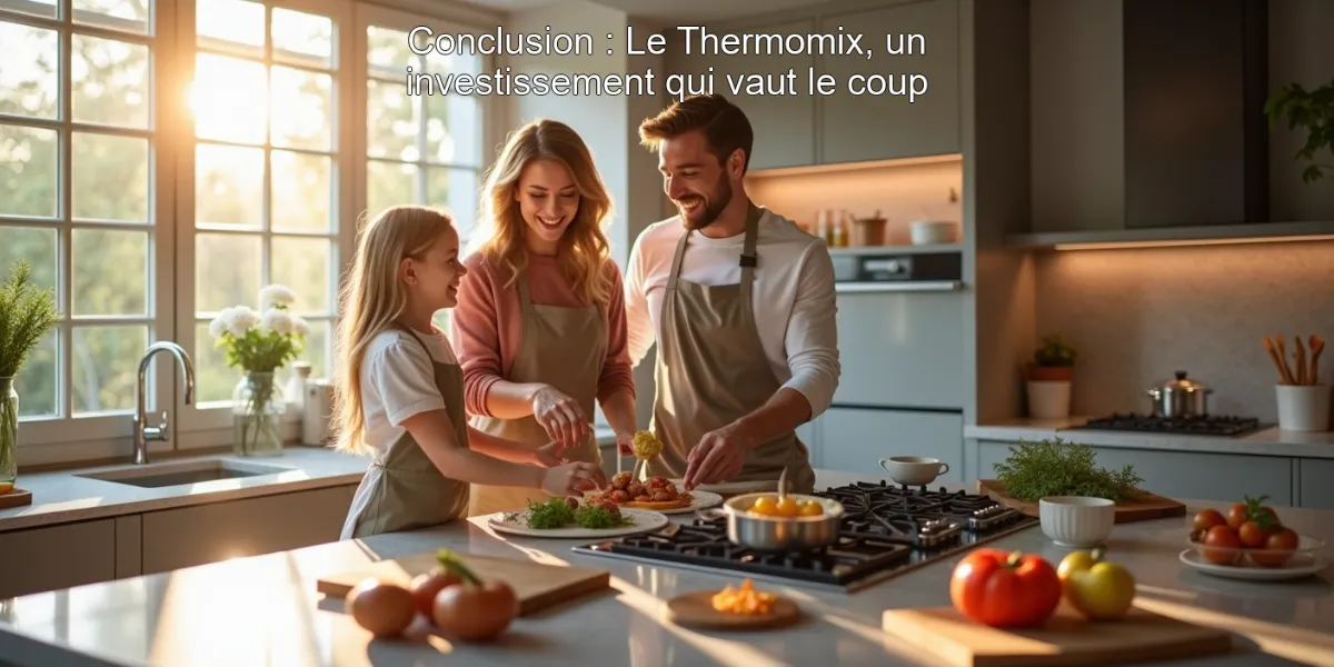 Conclusion : Le Thermomix, un investissement qui vaut le coup