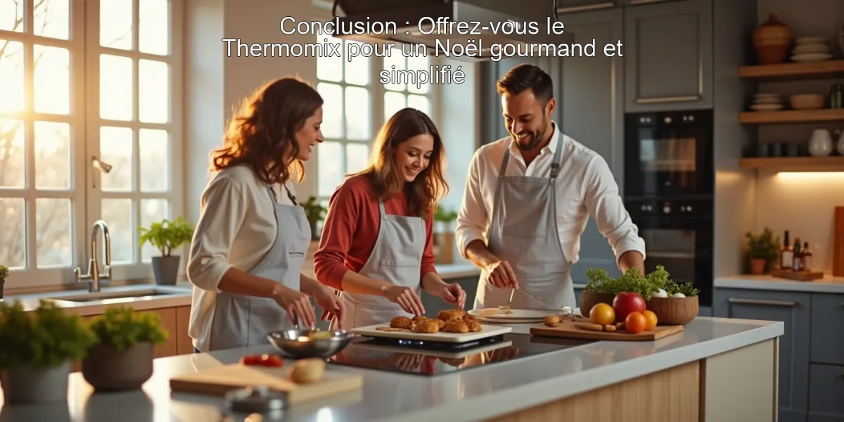 Conclusion : Offrez-vous le Thermomix pour un Noël gourmand et simplifié