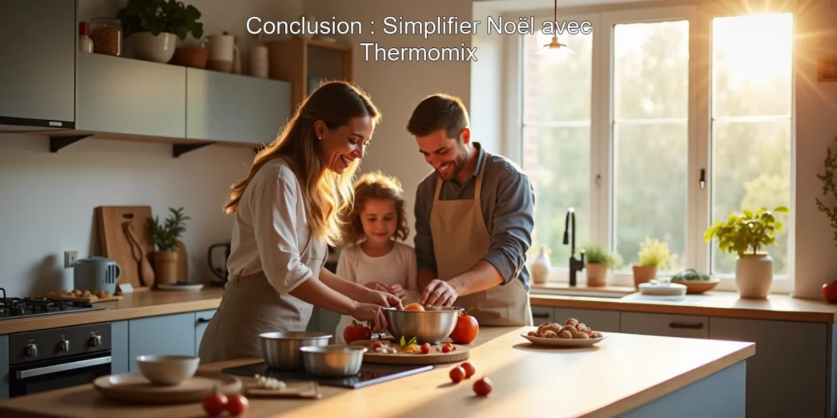 Conclusion : Simplifier Noël avec Thermomix