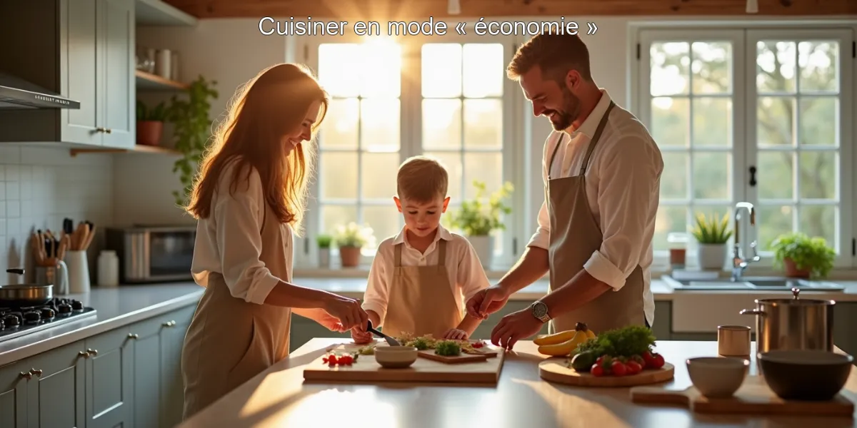 Cuisiner en mode « économie »