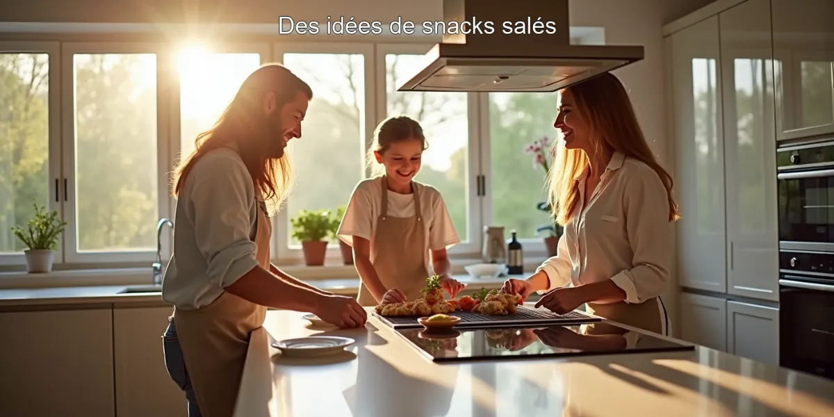 Des idées de snacks salés