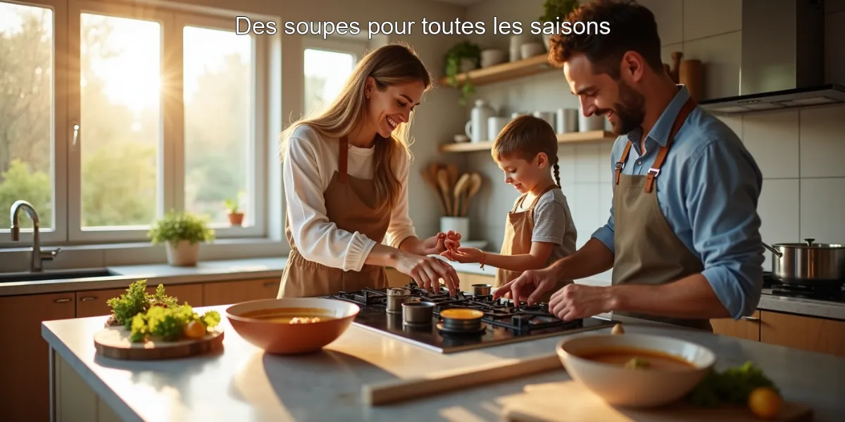 Des soupes pour toutes les saisons