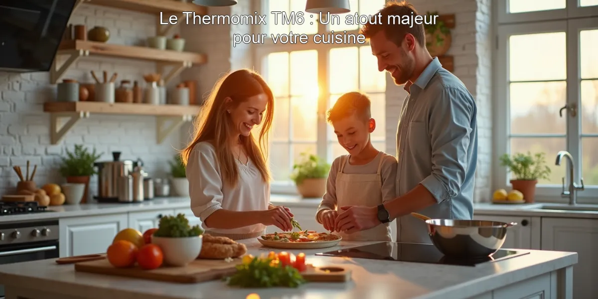 Le Thermomix TM6 : Un atout majeur pour votre cuisine