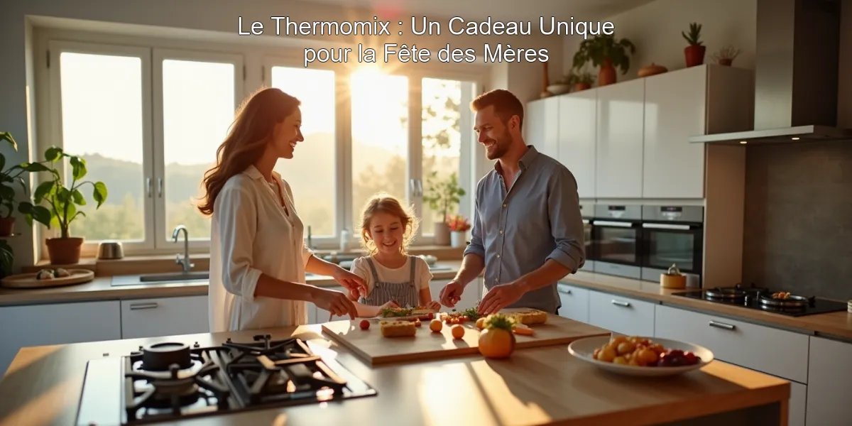 Le Thermomix : Un Cadeau Unique pour la Fête des Mères