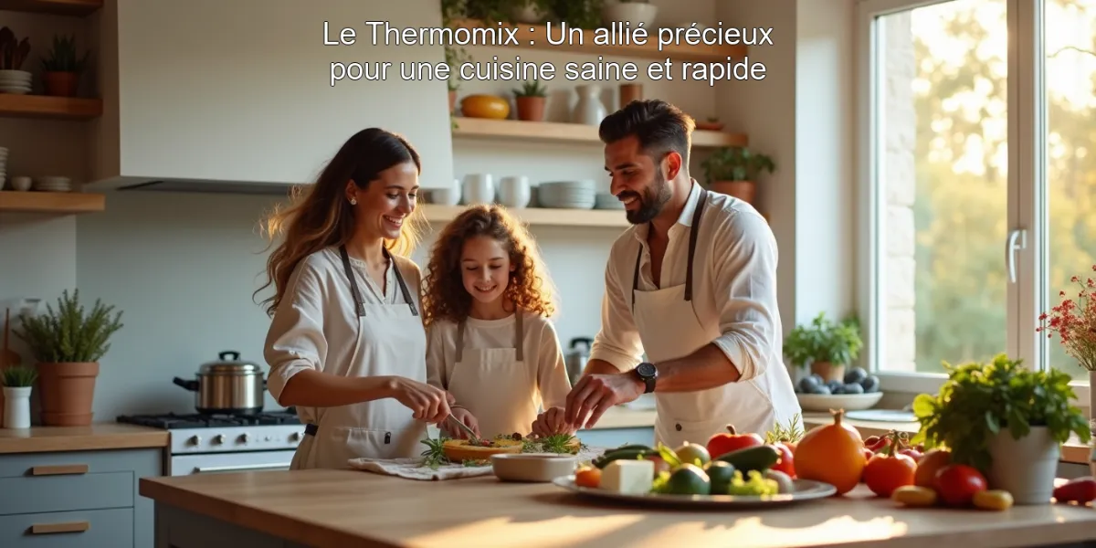 Le Thermomix : Un allié précieux pour une cuisine saine et rapide