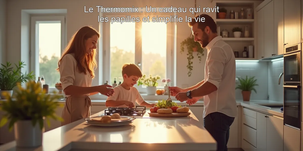 Le Thermomix : Un cadeau qui ravit les papilles et simplifie la vie