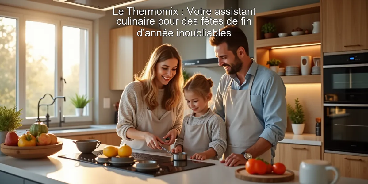 Le Thermomix : Votre assistant culinaire pour des fêtes de fin d’année inoubliables