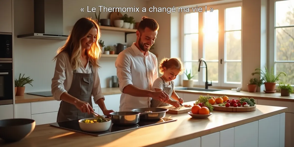 « Le Thermomix a changé ma vie ! »