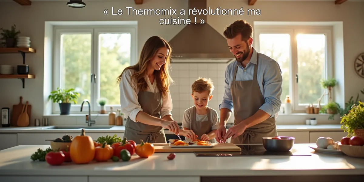 « Le Thermomix a révolutionné ma cuisine ! »