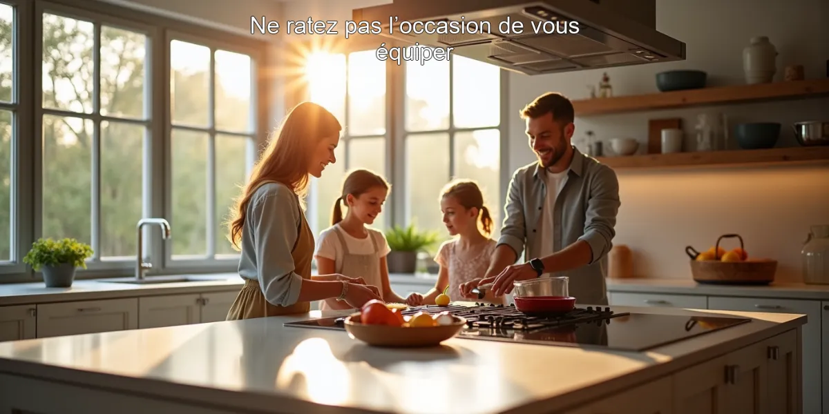 Ne ratez pas l’occasion de vous équiper