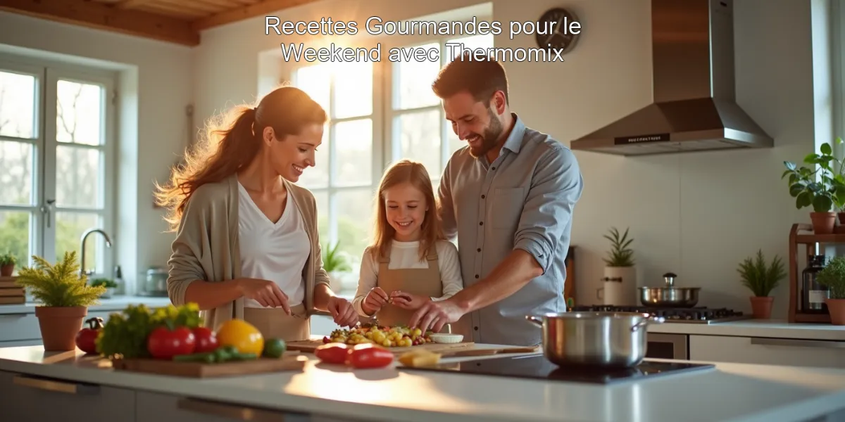 Recettes Gourmandes pour le Weekend avec Thermomix