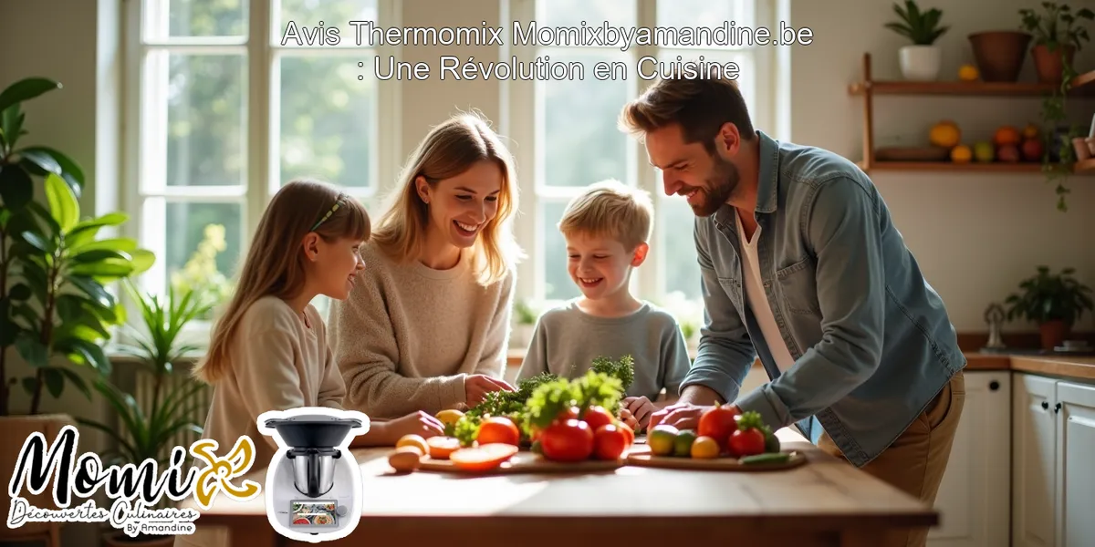 Avis Thermomix Momixbyamandine.be : Une Révolution en Cuisine