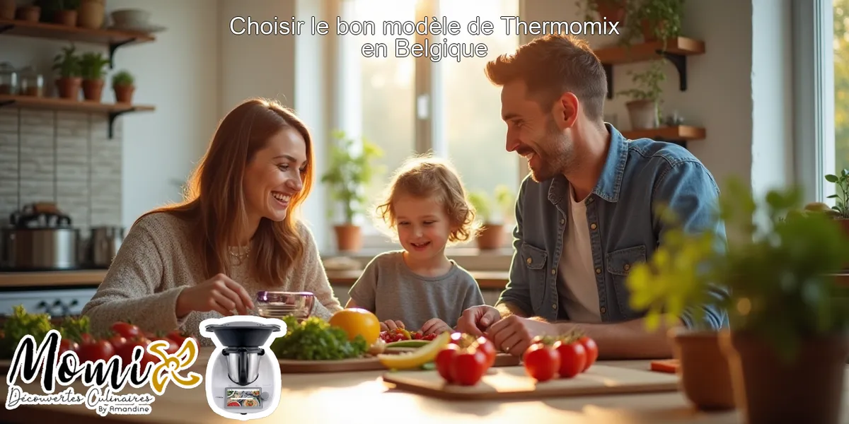 Choisir le bon modèle de Thermomix en Belgique