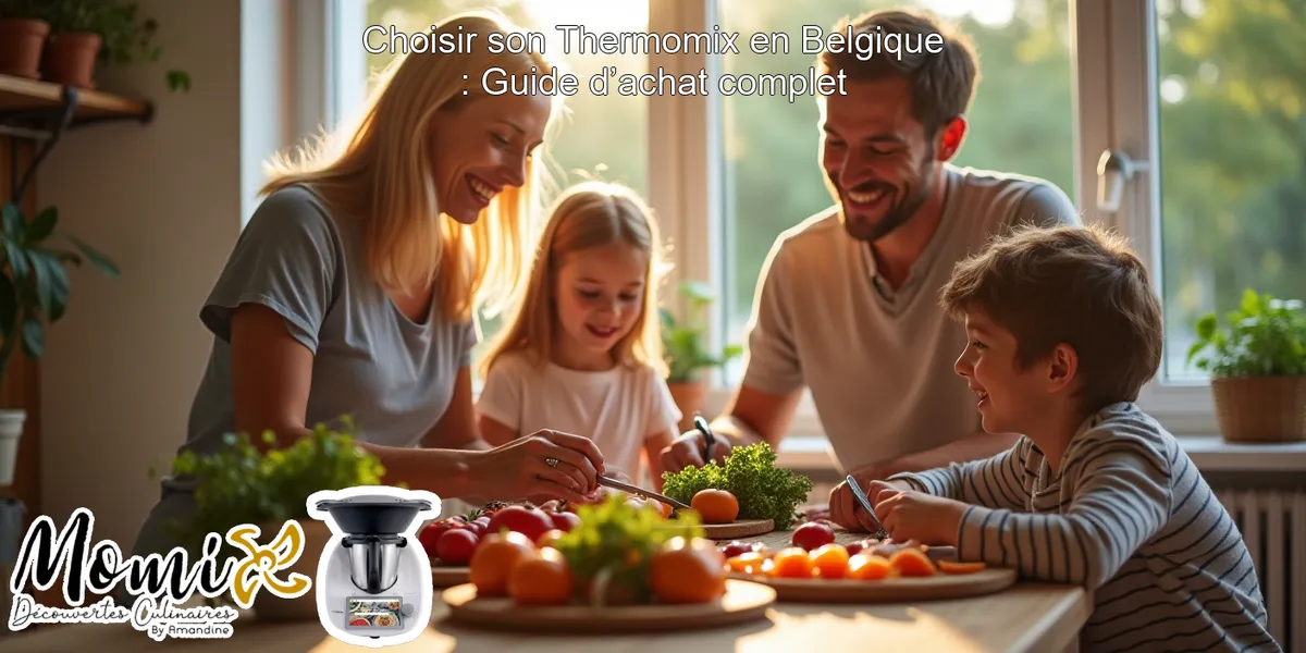 Choisir son Thermomix en Belgique : Guide d’achat complet