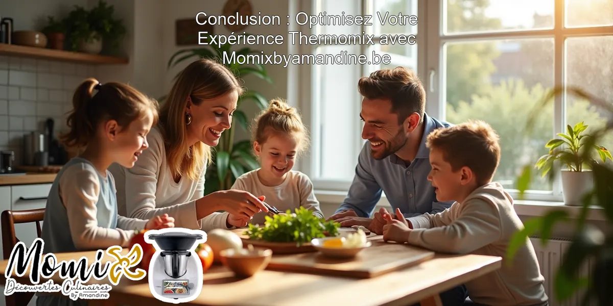 Conclusion : Optimisez Votre Expérience Thermomix avec Momixbyamandine.be